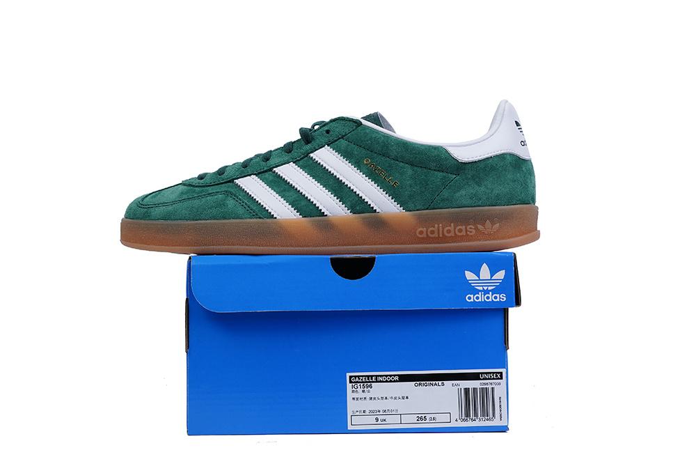 PK GOD Adidas Gazelle Indoor Green RETAIL MATERIALS READY TO SHIP